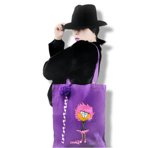 Totebag Monísima de la "muerte"