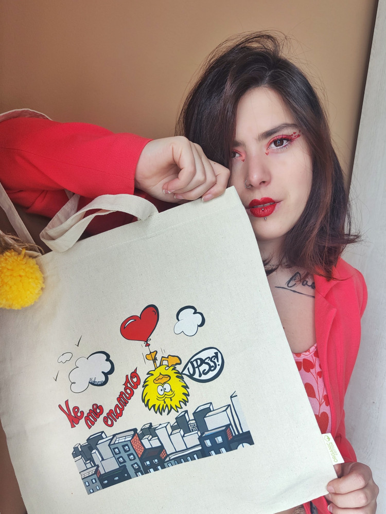 Tote bag Ke me enamoro